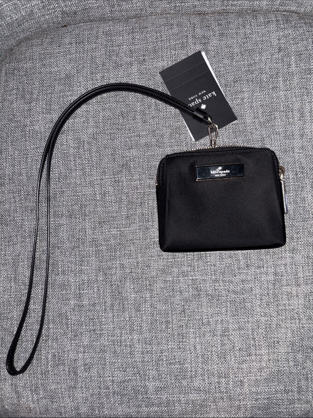 kate spade Black Wristlet Card Case Wallet